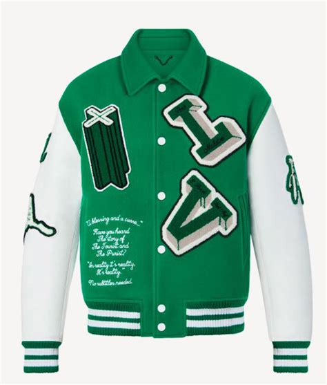 college louis vuitton|VARSITY JACKET .